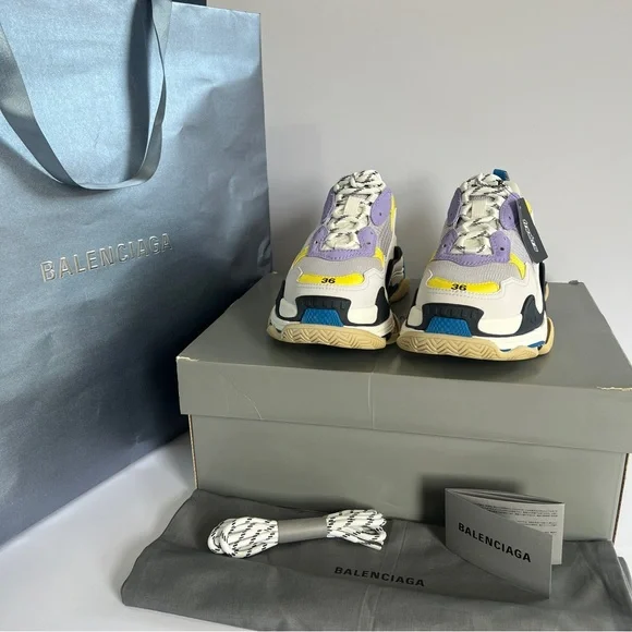New Balenciaga Triple S Trainers Sneakers โ Womenโs Size 36 - Picture 5 of 12